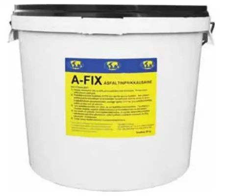 Asfaltin paikkausaine 25 kg, A-FIX đ Halpa Hinta