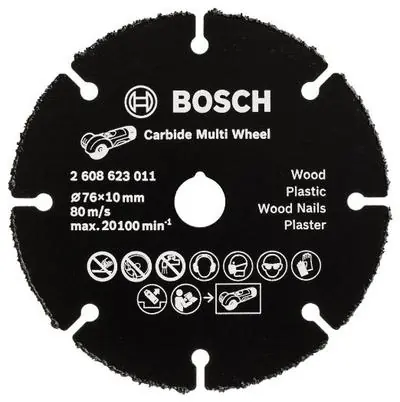Halpa Kovametallinen katkaisulaikka Multi Wheel, Bosch 🙂