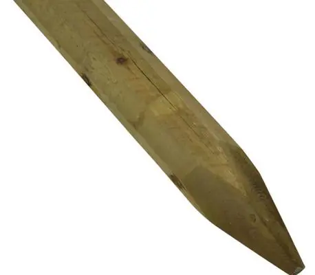 Aitapylväs 150 cm, painekyllästetty puu, puolikas, Octowood (140 kpl) 🙂 Uusi Malli