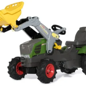 Alennus Polkutraktori ilmakumipyörillä ja etukuormaajalla Fendt 211 Vario, Rolly Toys 🙂