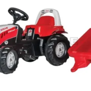 Alkuperäinen Steyr-polkutraktori perävaunulla, Rolly Toys 🙂