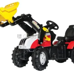 Tilaa Heti Steyr CVT 6240 -polkutraktori etukuormaajalla, Rolly Toys 🙂