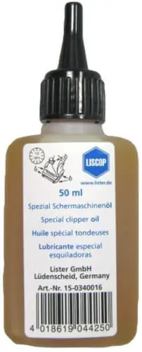 Klipperiöljy 50 ml, Liscop 🙂 Sertifioitu