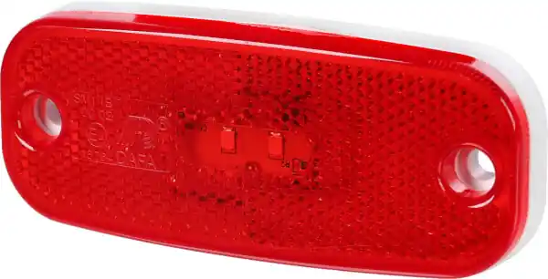 Alennettu Led-takaäärivalo, punainen 12 V, Sunwagon 🙂