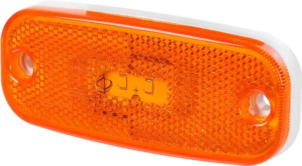 Kampanjahinta Led-sivuäärivalo 12 V, keltainen, Sunwagon 🙂
