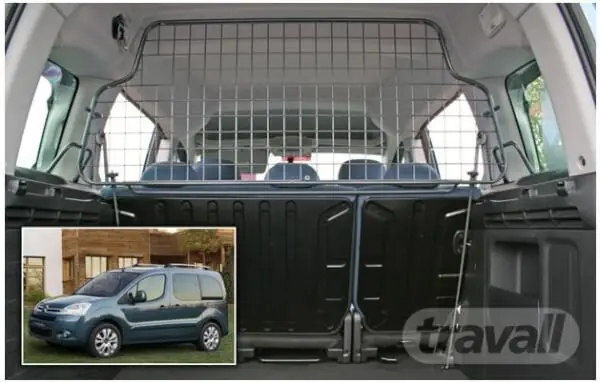 Päivän Tarjous Koiraverkko autoon - Citroen Berlingo (2008-2018), Travall 🙂