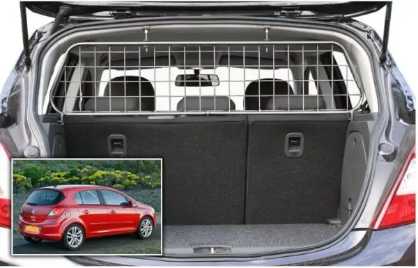 Merkkituote Koiraverkko autoon - Opel Corsa hatchback (2006-2019), Travall 🙂