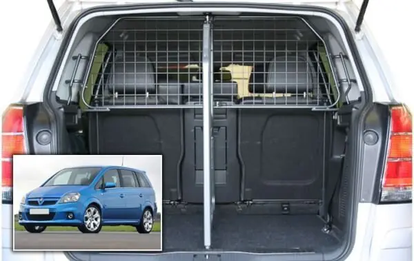 Koiraverkko autoon - Opel Zafira (2005-2014), Travall 🙂 Ilmainen Palautus