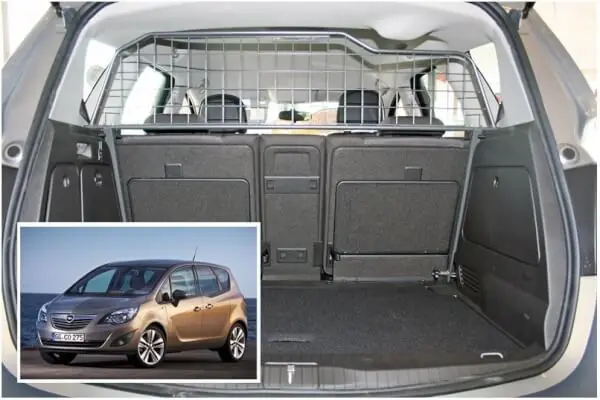 Tukkuhinta Koiraverkko autoon - Opel Meriva (2010➟), Travall 🙂