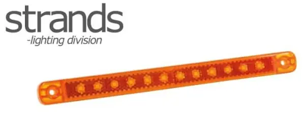 Led-sivuäärivalo 12/24 V, Strands 🙂 Viimeinen Mahdollisuus