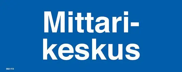 Merkintäkilpi - Mittarikeskus 🙂 Edullinen Hinta