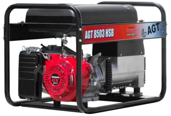Osta Nyt Aggregaatti AGT 8503 - 230 V & 400 V / 5 kW & 6,8 kW, Honda 🙂