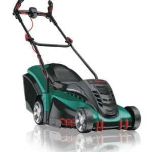 Tilaa Heti Akkuruohonleikkuri Rotak 430 LI (2 x 2 Ah akkua), Bosch 🙂
