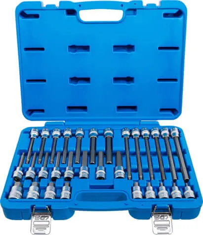 Suosittu 30-osainen kuusiokolosarja (1/2"), BGS Technic đ