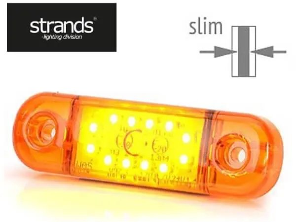 Pikatoimitus Led-sivuäärivalo 9-36 V, Strands 🙂