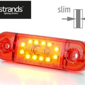 Led-takaäärivalo 9-36 V, Strands 🙂 Poisto
