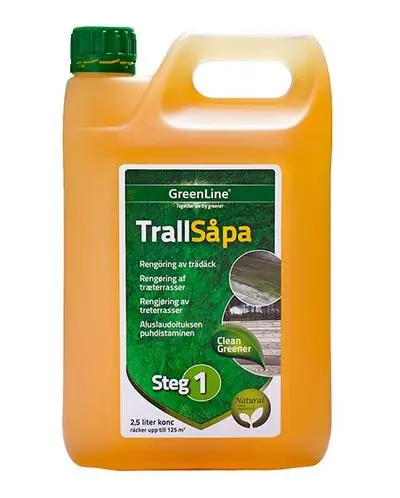 Terassin puhdistusaine 2,5 l, Greenline 🙂 Erikoistarjous