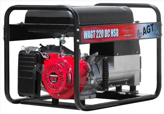 Hitsausaggregaatti Honda AGT 220DC, 230 V / 3,5 kW & 400 V / 5,2 kW đ Uusi Kokoelma