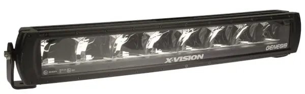 Led-lisävalo Genesis 600 - Kaareva 56 cm 8000 lm Ref. 30, X-vision 🙂 Tilaa Heti