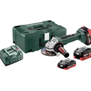Akkukulmahiomakone WB 18 LTX BL 125 Q 2x5.5Ah, Metabo 🙂 Rajoitettu Tarjous