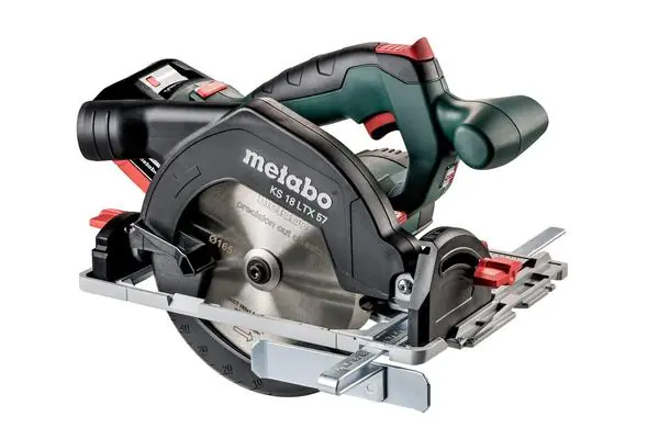 Akkukäsisirkkeli KS 18 LTX 57 2x LiHD 8,0Ah, Metabo 🙂 Vain Rajoitetun Ajan