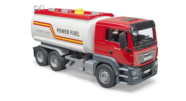 Turvallinen Maksu Lelu Säiliöauto MAN TGS (1 16), Bruder 🙂