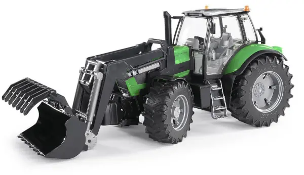 Lelu Traktori Deutz Fahr Agrotron X720 etukuormaajalla (1 16), Bruder 🙂 Pikatoimitus