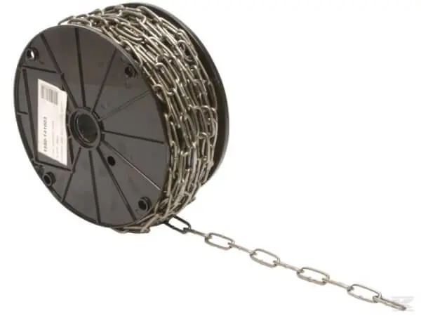 Pitkälenkkinen ketju, käsittelemätön (DIN 5685) (30 kpl) 🙂 Tarjoushinta