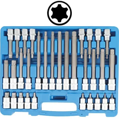Torx Plus-sarja 32-osaa 1/2", BGS đ Pikatoimitus