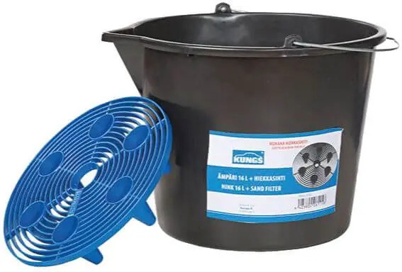 Osta Nyt Autonpesuämpäri hiekkasihdillä 16 l, Kungs 🙂