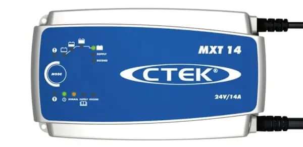 Pakollinen (Must-Have) Akkulaturi / varavirtalähde MXT 14.0, 24 V / 14 A, CTEK 🙂