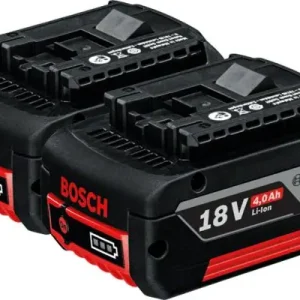 Tarjous Akku 2 x GBA 18V 4,0 Ah, Bosch 🙂