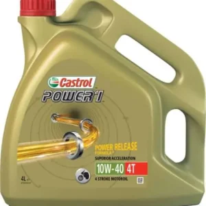 Moottoriöljy Power 1 4T, 10W-40, Castrol 🙂 Edullinen