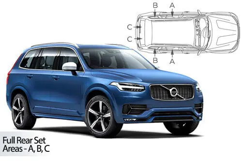 Päivän Tarjous Häikäisysuojasarja Volvo XC90, 5 ovinen (2014➟), Car Shades 🙂