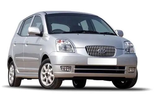 Alkuperäinen Häikäisysuojasarja Kia Picanto, 5 ovinen (2004-2011), Car Shades 🙂