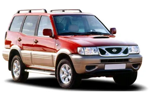 Häikäisysuojasarja Nissan Terrano, 5 ovinen (1996-2006) 🙂 Nopea Toimitus