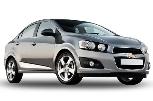 Alkuperäinen Häikäisysuojasarja Chevrolet Aveo T300 4-ovinen (2012-2020), Car Shades 🙂