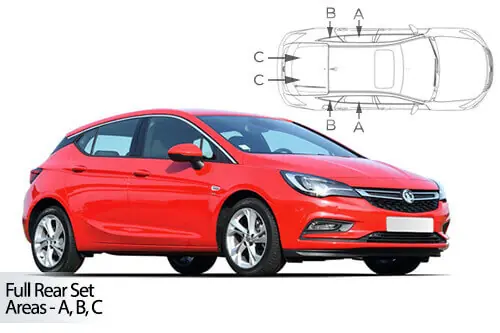 Tilaa Nyt Häikäisysuojasarja Opel Astra, 5 ovinen (2016➟), Car Shades 🙂