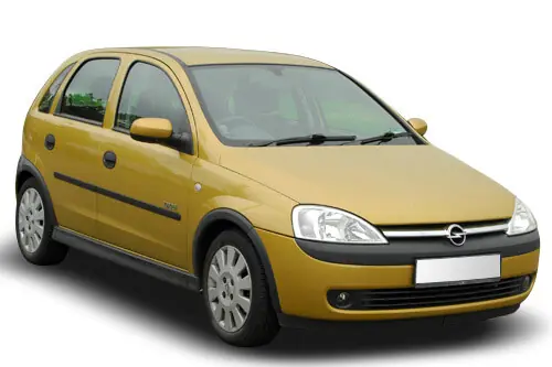 Viikonlopputarjous Häikäisysuojasarja Opel Corsa, 5 ovinen (2000-2006), Car Shades 🙂