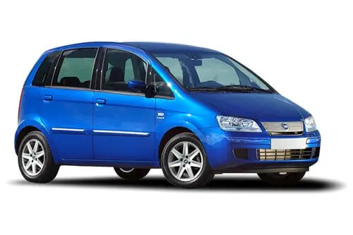 Häikäisysuojasarja Fiat Idea, 5 ovinen (2003-2012) 🙂 Osta Verkossa