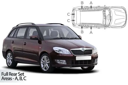 Häikäisysuojasarja Skoda Fabia, Farmari (2007-2014), Car Shades 🙂 Osta Nyt