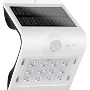 Osta Verkossa Aurinkokenno led-valaisin liiketunnistimella, valkoinen, Brightsolar 🙂