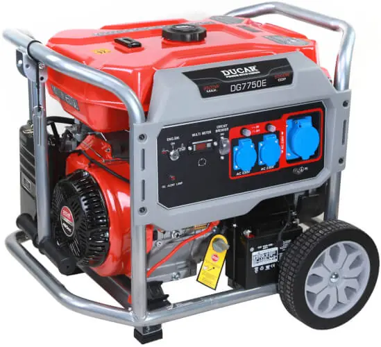 Uusi Malli Aggregaatti DG7750 (5,0 kW), Ducar đ