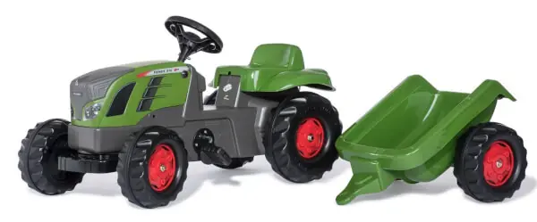 Fendt 516 Vario -polkutraktori perävaunulla, Rolly Toys 🙂 Osta Tänään