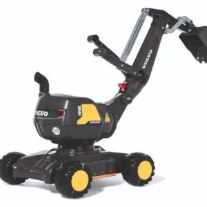 Eniten Myyty Päältäajettava Volvo -kaivinkone, Rolly Toys 🙂