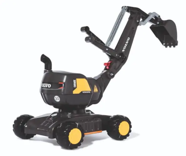 Eniten Myyty Päältäajettava Volvo -kaivinkone, Rolly Toys 🙂