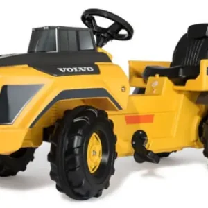 Turvallinen Maksu Volvo Dumper -polkuauto, Rolly Toys 🙂