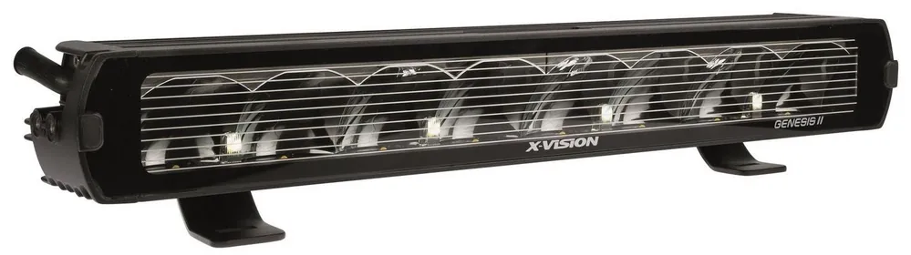 Alkuperäinen Led-lisävalo Genesis II 600 Hybrid beam, lämmitettävä linssi - Suora 54,8 cm 4000 lm Ref. 50, X-vision 🙂