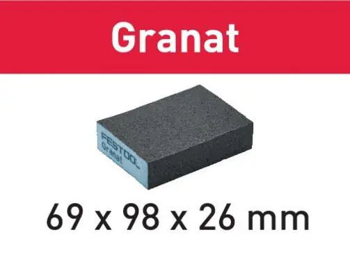 Uutuus Hiomapala (6 kpl) GR/6 Granat, Festool đ