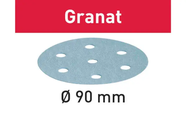 Hiomapaperi STF D90/6 P40 GR/50 Granat, Festool 🙂 Tilaa Nyt